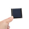 sourcingmap 5Pcs 2.5V 100mA Poly Mini Solar Cell Panel Module