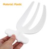 Ciieeo Salad Hands, Salad Tongs for Serving 2pcs Salad Forks