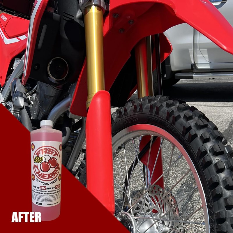 PressureTek Fast Cherry: Off-Road Vehicle Wash for Dirt Bikes, ATVs,