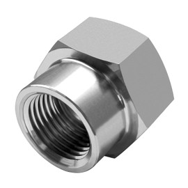 Beduan Garden Hose Adapter, 3/4" GHT Female x 1/2" NPT Female Connector,GHT to NPT Adapter Stainless Steel Garden Hose to Pipe Fittings Connect