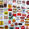 Funny Warning Sticker Stop Hazard Decals Prank Caution Stickers Crush