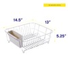 Dish Drying Rack & Cutlery Holder 2 Piece Set -