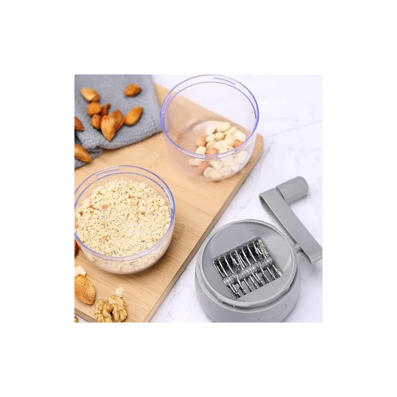 Picador Manual De Nueces Y Trituradora De Alimentos Para Fru