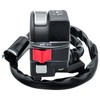 M MATI Left Handlebar Start Stop Headlight Switch for Kawasaki