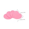 TOVINANNA 60pcs Compressed Facial Sponges Heart Shaped Cellulose Cleaning Puff