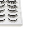 10 Pairs Magnetic Lashes Kit Liquid Eyeliner Tweezer Lightweight False