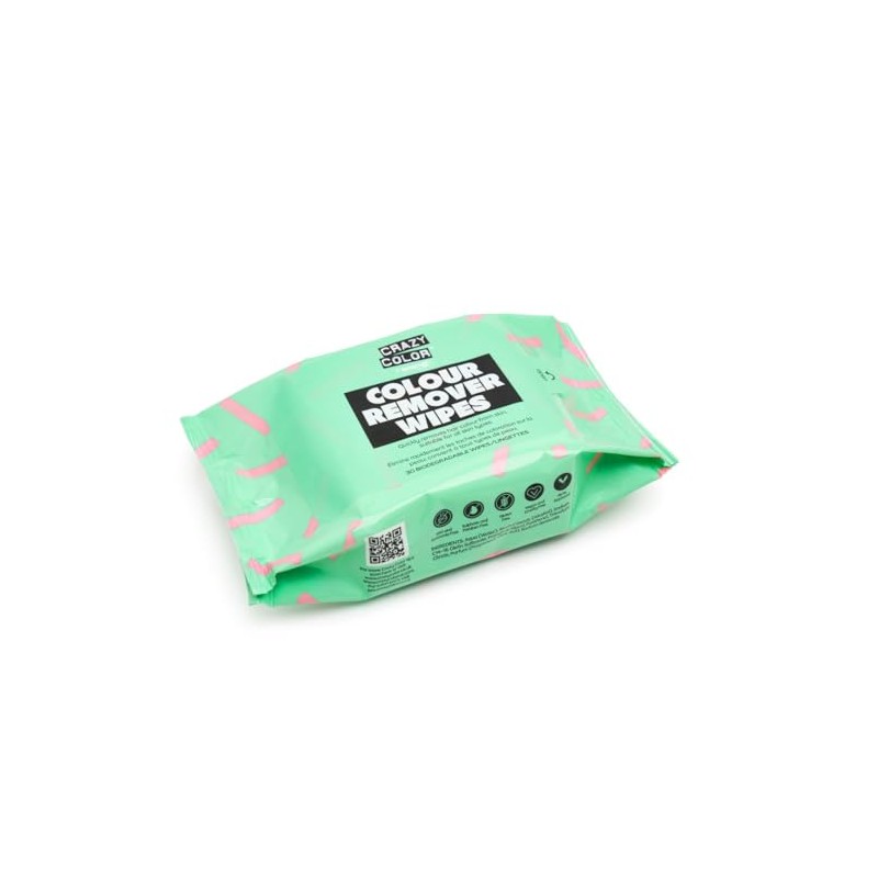 Crazy Color Hair Dye Remover Wipes