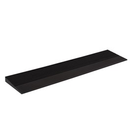 1" Rise Threshold Ramp, 35.4" Wide Natural Rubber Door Ramp Wheelchair Ramp, 1500 LBS Capacity, Non-Slip Solid Rubber Threshold Ramp Used for Thresholds,Doorways and Bathroom