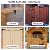 HOME MASTER HARDWARE 8 Inch Heavy Duty Decorative T Hinge