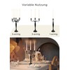 Gräfenstayn® Candlestick 1-, 3- or 5-Arm Candlestick - Various Sizes