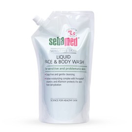 SEBAMED Sebamed Liquid Face & Body Wash | 1L Refill Pack | Soap Free Gentle Cleansing | Sensitive & Problematic Skin