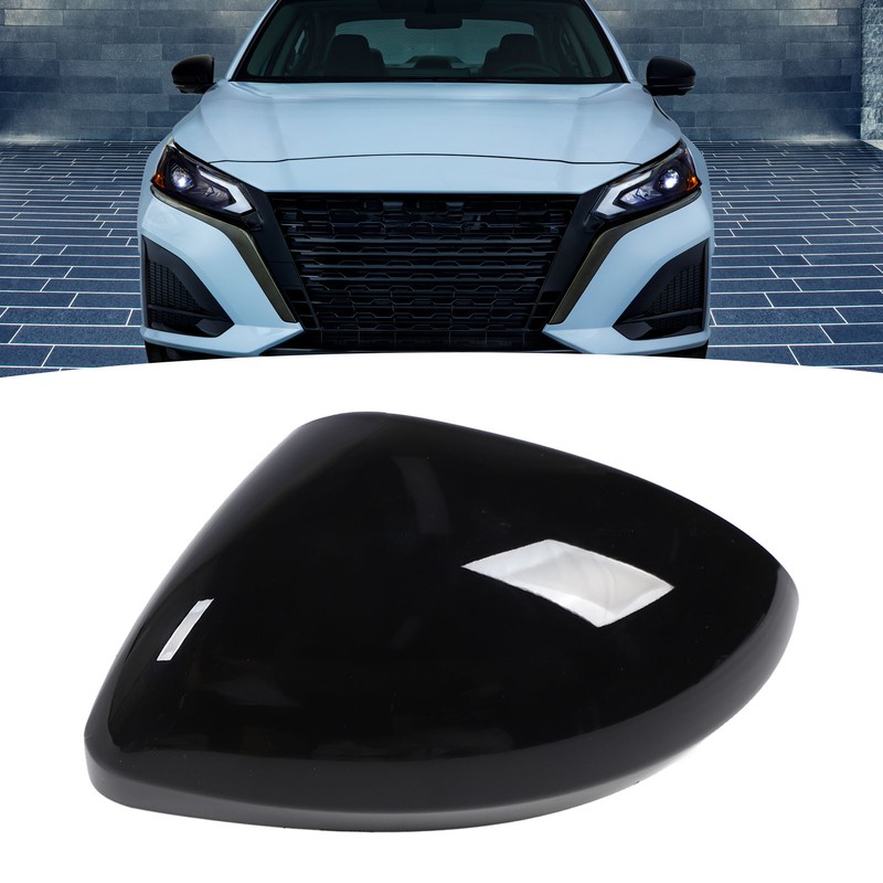 Side Wing Mirror Cover Cap Black Side Wind Mirror Rearview