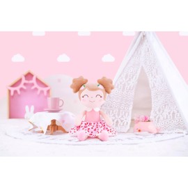 Tiny Tots® Boutique Doll, Rag Doll, Plush Doll, First Baby Doll, Baby Girl Gift, Gift for Her