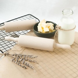 Hofmeister® Rolling Pin Made ofBeech Wood, Rolling Dough Quickly And Evenly, Suitable for Any Baking Tray, Baking With Rolling Pin, Made iEurope, Durable Rolling Pin, EU Production