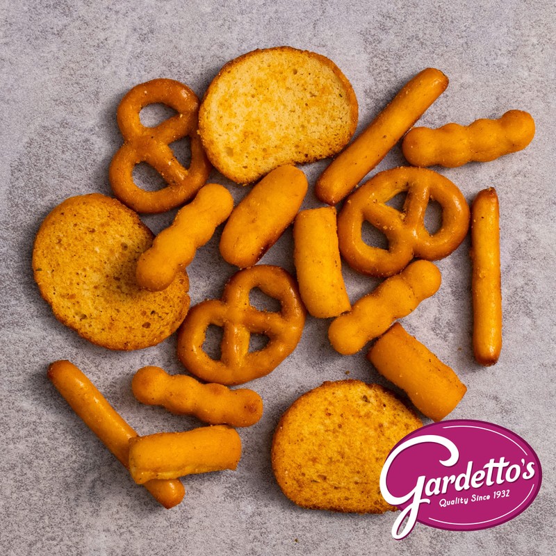 Gardetto's Snack Party Mix, Pizzeria, Savory Pub Mix Snack Bag,
