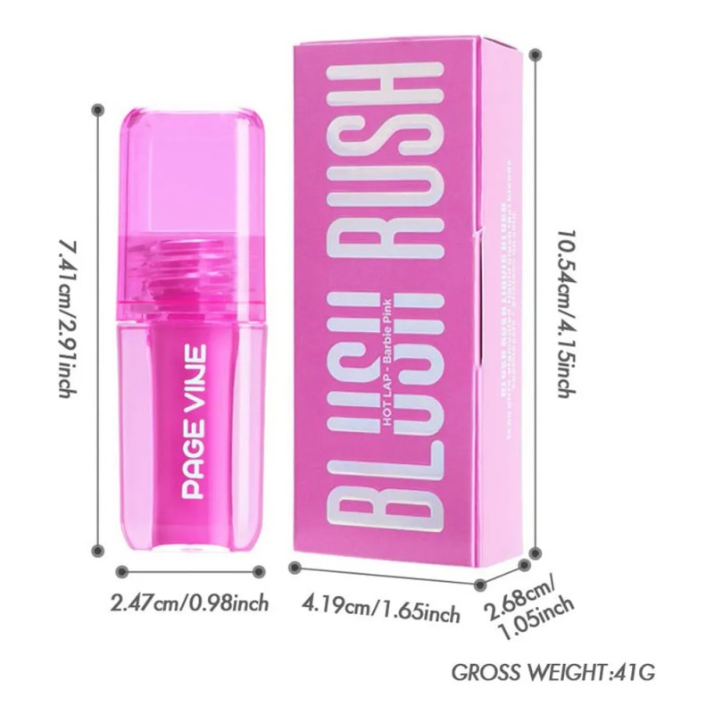 Pro Lashbeauty Rubor Líquido 2 en 1 Blush y Labial