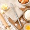 Elegaperma 2 Pcs Small Whisk,10.4 in Stainless Steel Metal Whisks