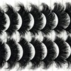 loladook Mink Lashes 20mm Big Long Full Strip Lashes Soft