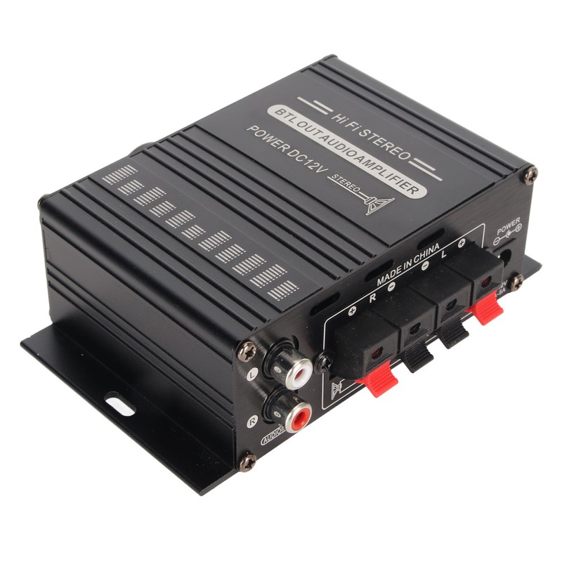 Bluetooth 5.0 Power Amplifier Clear Sound Quality Aluminium Alloy 20Hz