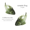 Toilet Bolt Caps, Decorative Toilet Bolt Covers, Ceramic Cute Frog