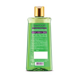 Santoor Refreshing Shower Gel With Natural Lemon & Frangipani Extracts| For Men & Women| For Soft and Fresh Skin| Suitable For All Skin Types| No Parabens| No Silicones| 250ml