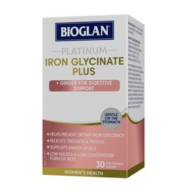 Bioglan Platinum Iron Glycinate Plus Tab X 30