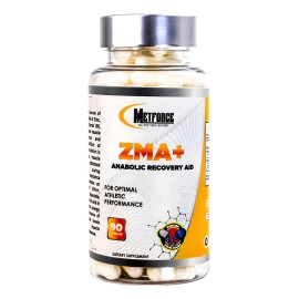 Zma Zinc Magnesio Vitamina B6 Metforce 90 Cápsulas