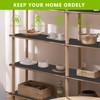 Shelf Drawer Liner for Kitchen Cabinets, Durable Pantry Shelving Liners