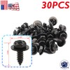 Replacement Parts For Set of 30 Screw Bolt Retainer Fender