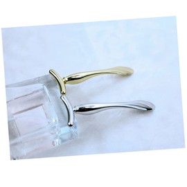 FOMIYES Mini Eye Makeup Scoop Set Zinc Alloy Beauty Supplies 2 in 1 Design for Cream Application Eye Circulation