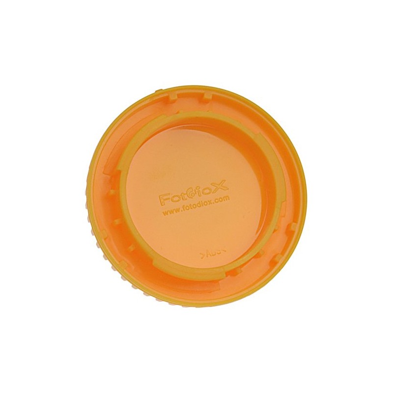 Fotodiox Yellow Designer Body Cap Compatible with Nikon F-Mount Cameras