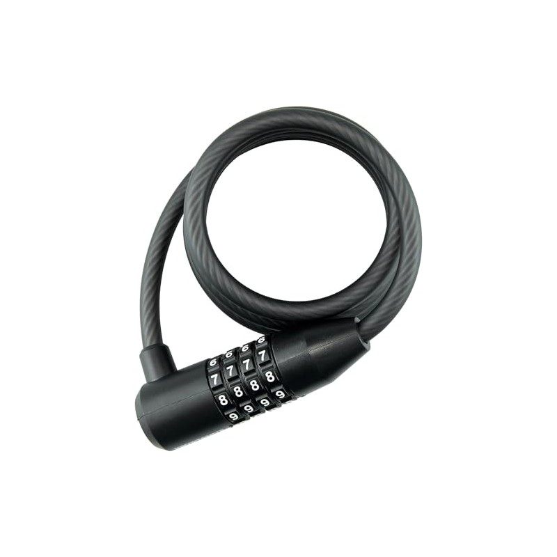 Kryptonite KryptoFlex Bike Lock Cable, 5FT Long 8mm Thick Braided