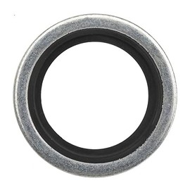 Brennan Industries 9900-16 Steel British Bonded Seal, 1.338" ID, 1.687" OD