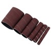 6Pcs Spindle Sander Sleeves, 120 Grit Sanding Sleeves for Oscillating
