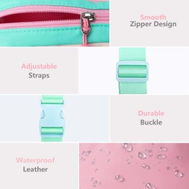 Kids Fanny Pack for Girls - Belt Bag for Girls Gifts Crossbody Bag Waist Bag Purse for Girls with Adjustable Waistband Smallest Waist Gets 27-28 inches