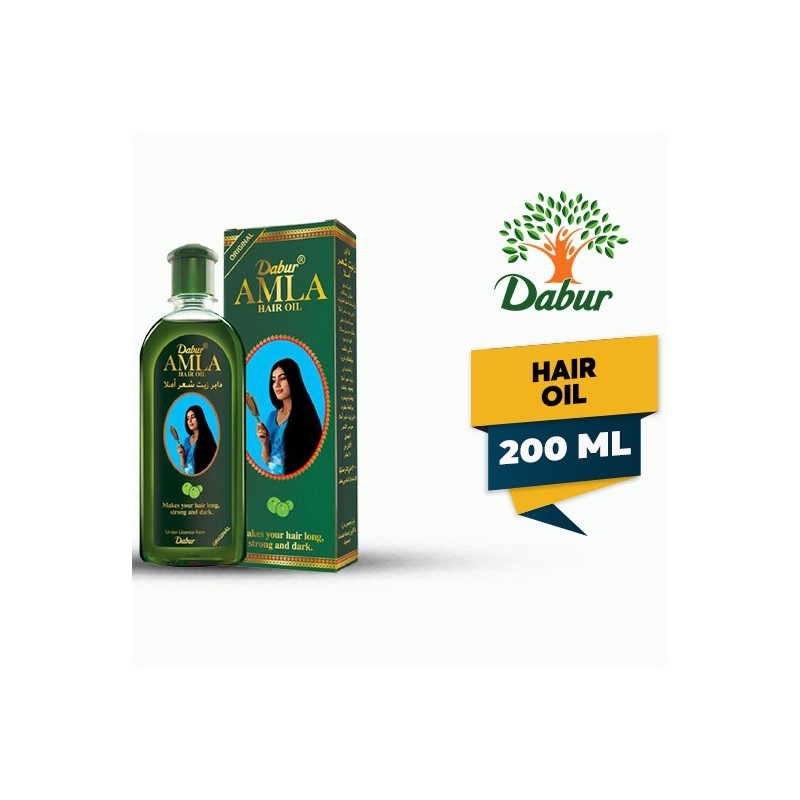 Dabur Amla Nourishing Hair Oil – Promotes Strong, Healthy &