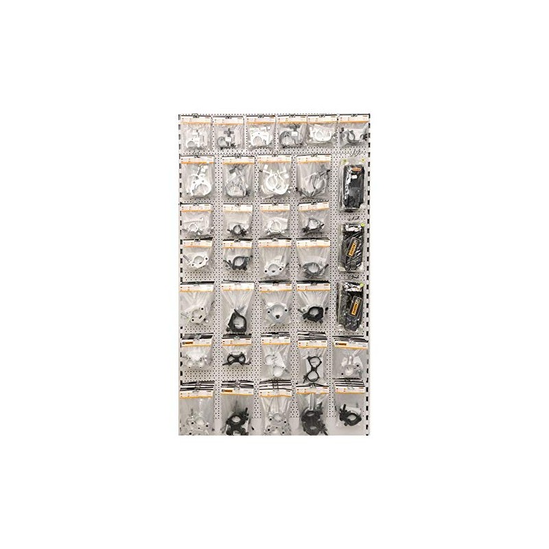 Halfcoupler Slim Silver with eyelet 170kg