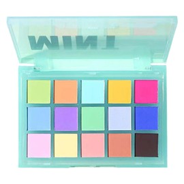 EONFAVE Bunt Lidschatten Palette, 15 Farben Matt Eyeshadow Palette, Schmink Liedschatenpalete Frauen, Hochpigmentierte Bunte Puder Lidschatten, Bold Personality Bright, für Party und Alltags Make Up