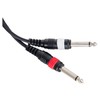 Pronomic J4J-3 Audio Cable - 2 x 6.3 mm Mono