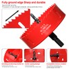 Hole Saw 4 1/8” (105mm) for Wood and Plastic, HSS