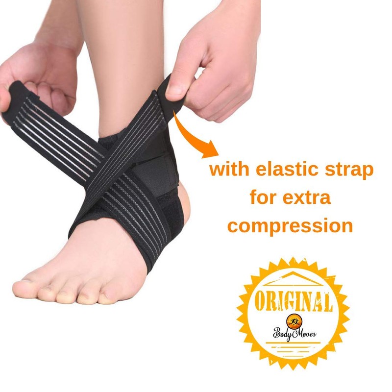 BodyMoves Kid's Ankle Brace Support Plus Hot and Cold Ice