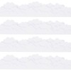 AWIZOM 75.6 Feet Sky Cloud Bulletin Board Borders White Clouds