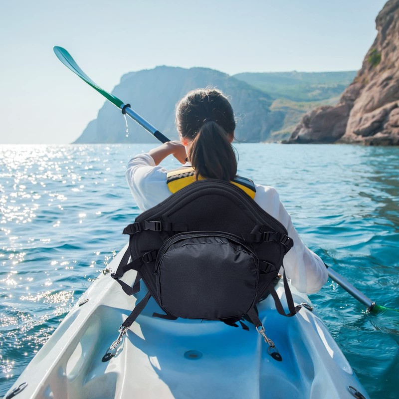 Lewtemi 2 Pack Kayak Seats with Back Support Padded Boat