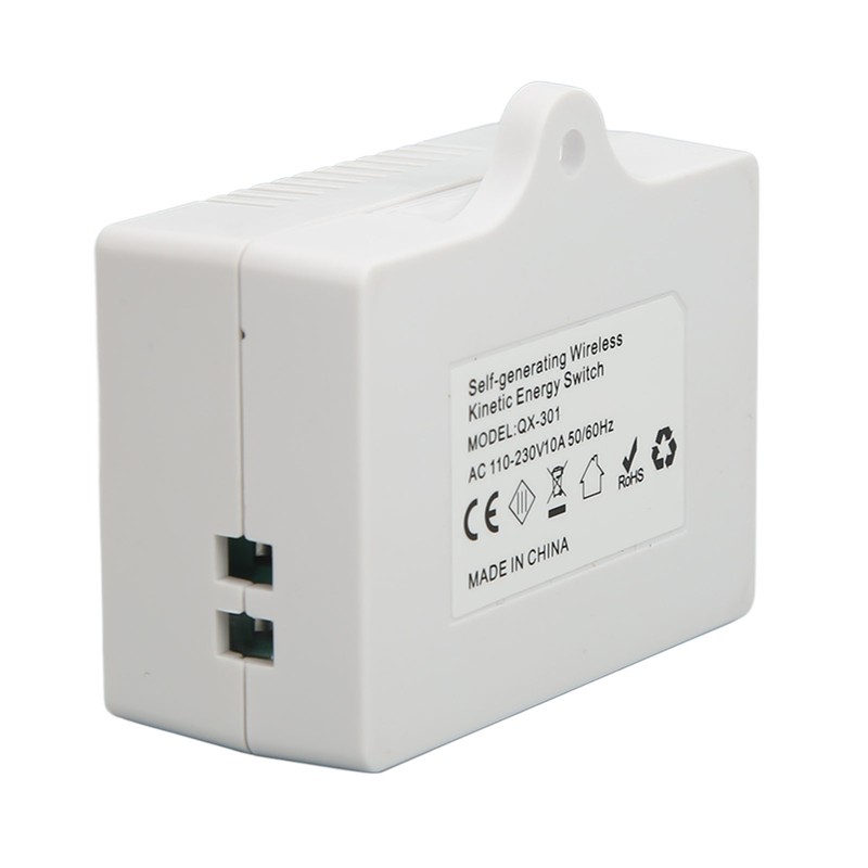 Wireless Light Switch Kit Self Powered 433MHZ Remote Control Waterproof