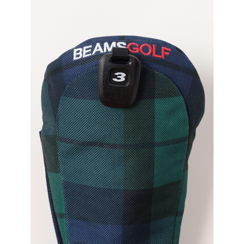 Beams Golf S/S TEE Black Watch Headcover (Fairway Wood) Black