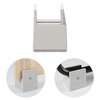 BOIVSHI Table Legs Extension, Height Adjustment, 4-Piece Set, Height 50mm,