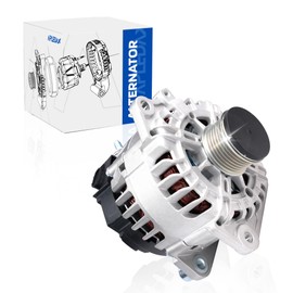 APLEDAX High Output Alternator for -Nissan Altima Rogue Sentra 2.5L, 110Amp, 12V, 6-Groove Pulley, 23100-JA02A, 23100-JA02B, 23100-JA02C, 23100-JA04A, 23100-JA04C