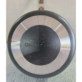 Granitestone Black Speckled 1.5 qt. Nonstick Saucepan