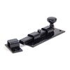 From The Anvil Black 4 Inch Straight Knob Bolt