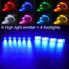 TABEN Car Ambient Lighting Kit 8m Fiber Optic 64 Colors